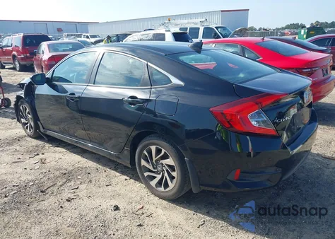 2017 Honda Civic Ex z USA, uszkodzony, nr VIN 19XFC2F7XHE051820